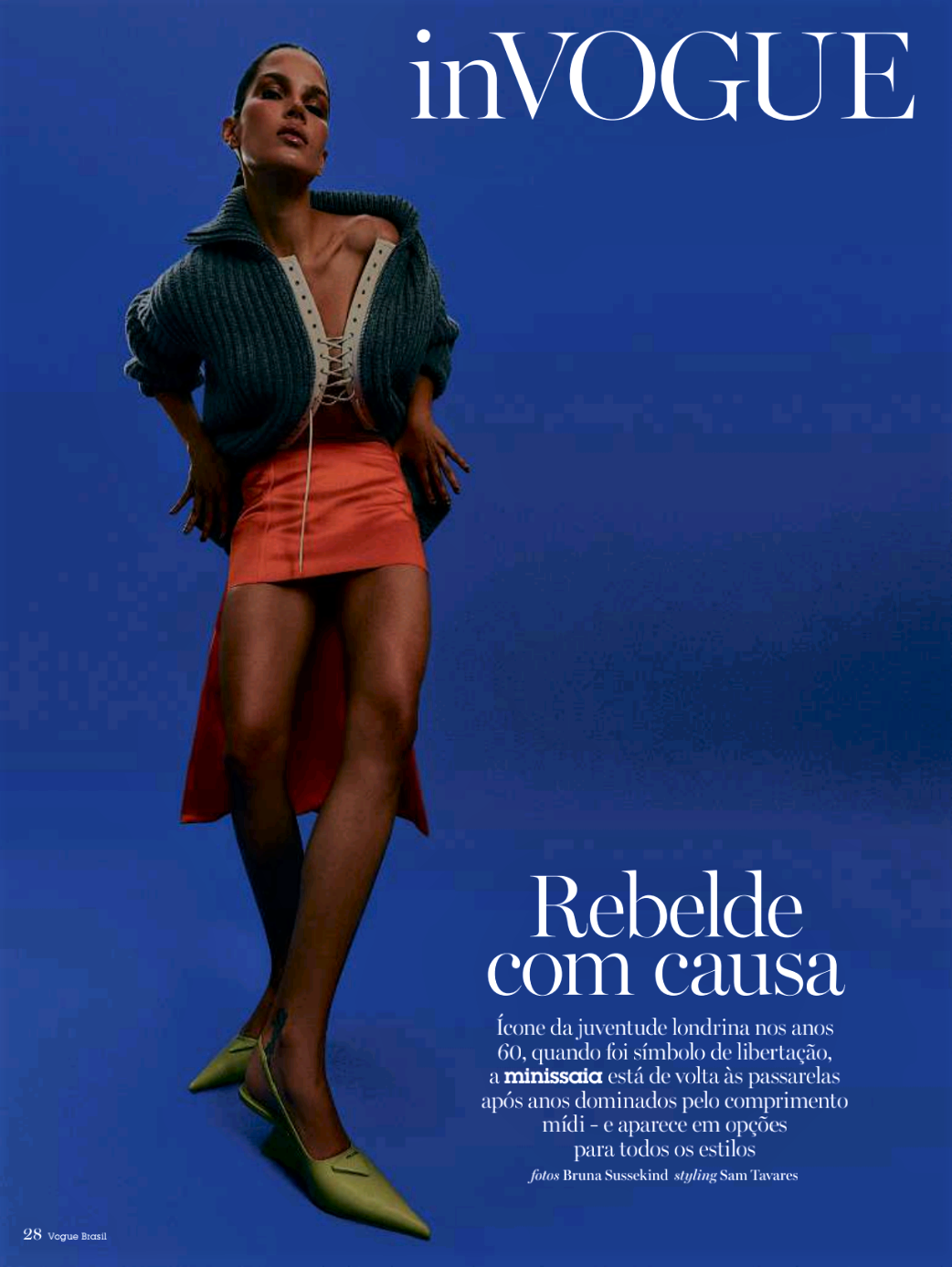 Bruna Sussekind's Three Rebels With a Cause Vogue Brazil May 2022 Bruna Sussekind's Three Rebels With a Cause Vogue Brazil May 2022